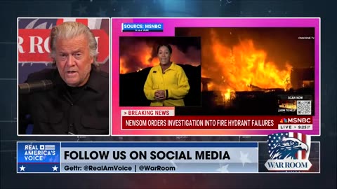 Steve Bannon On Palisades Fire Increasing In Strength: "This Is Out Of Control"!