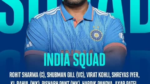 Final Squad for Champions Trophy. Jasprit Bumrah ruled out. Harshat Rana and Varun Chakravarthy in.