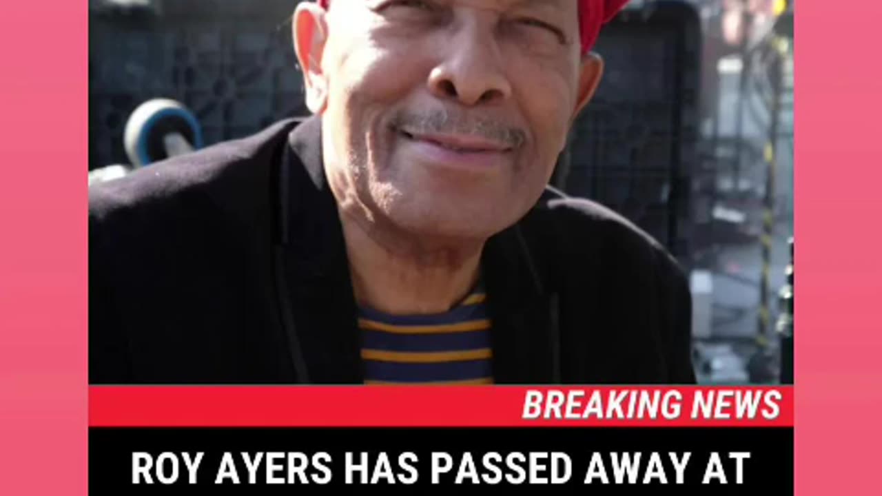 Rip to roy ayers rip to him 🙏 🕊 🪦 🕯 03/9/25