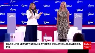 FULL INTERVIEW: Karoline Leavitt Takes Questions At CPAC After Trump Administration Hits One Month