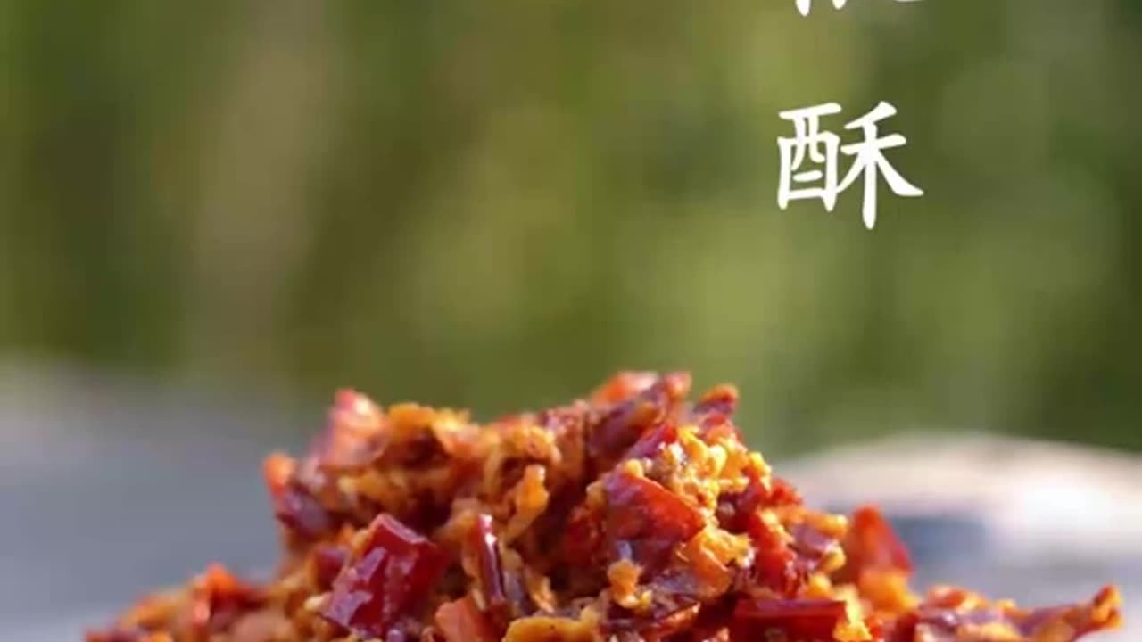 Making snacks from chilies