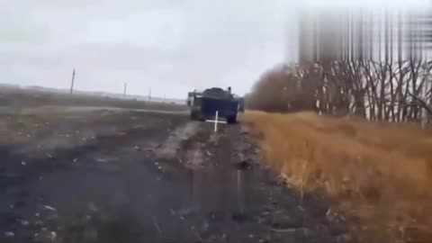 The last seconds of life of a wounded Ukrainian soldier.