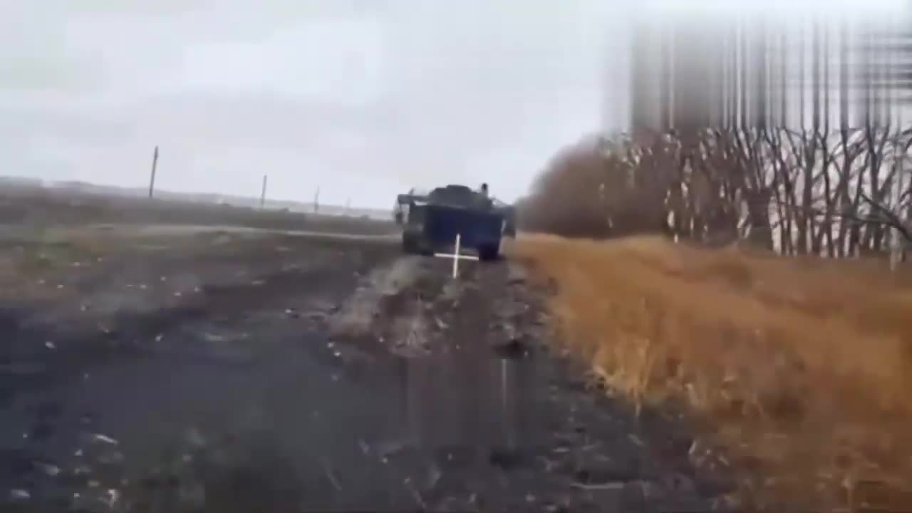 The last seconds of life of a wounded Ukrainian soldier.