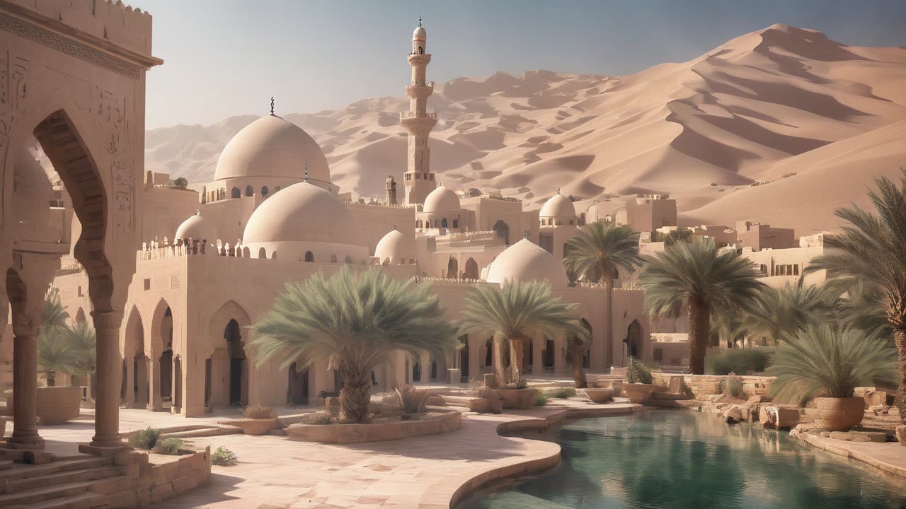 Beautiful Arabian Music- Healing Ambient Music- Oud Middle Eastern Sounds