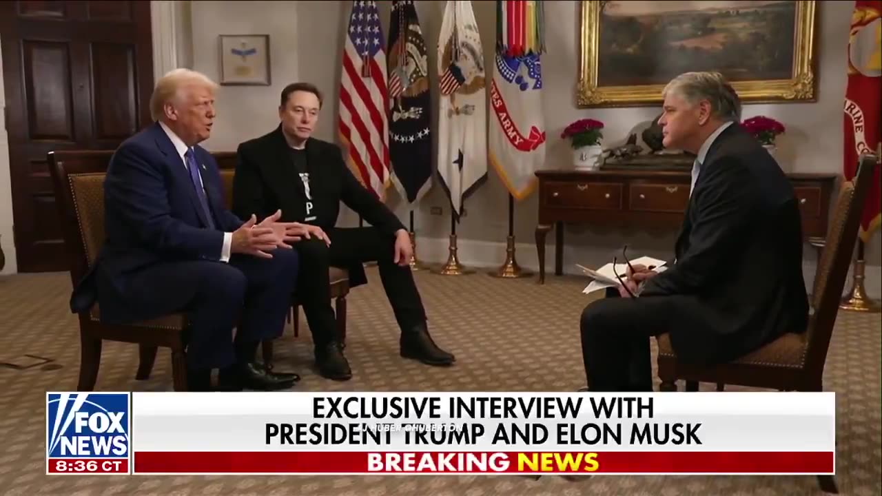 PRESIDENT TRUMP WITH ELON MUSK