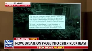 BREAKING: Las Vegas Police Found Two Letters in Exploded Cybertruck