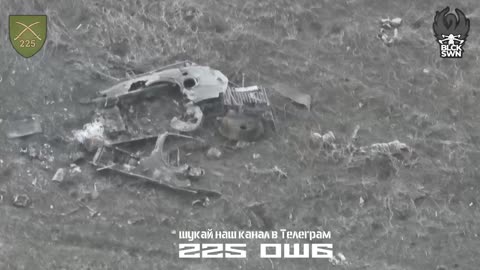 Ukrainian Drone Surveys Battlefield from Yesterday