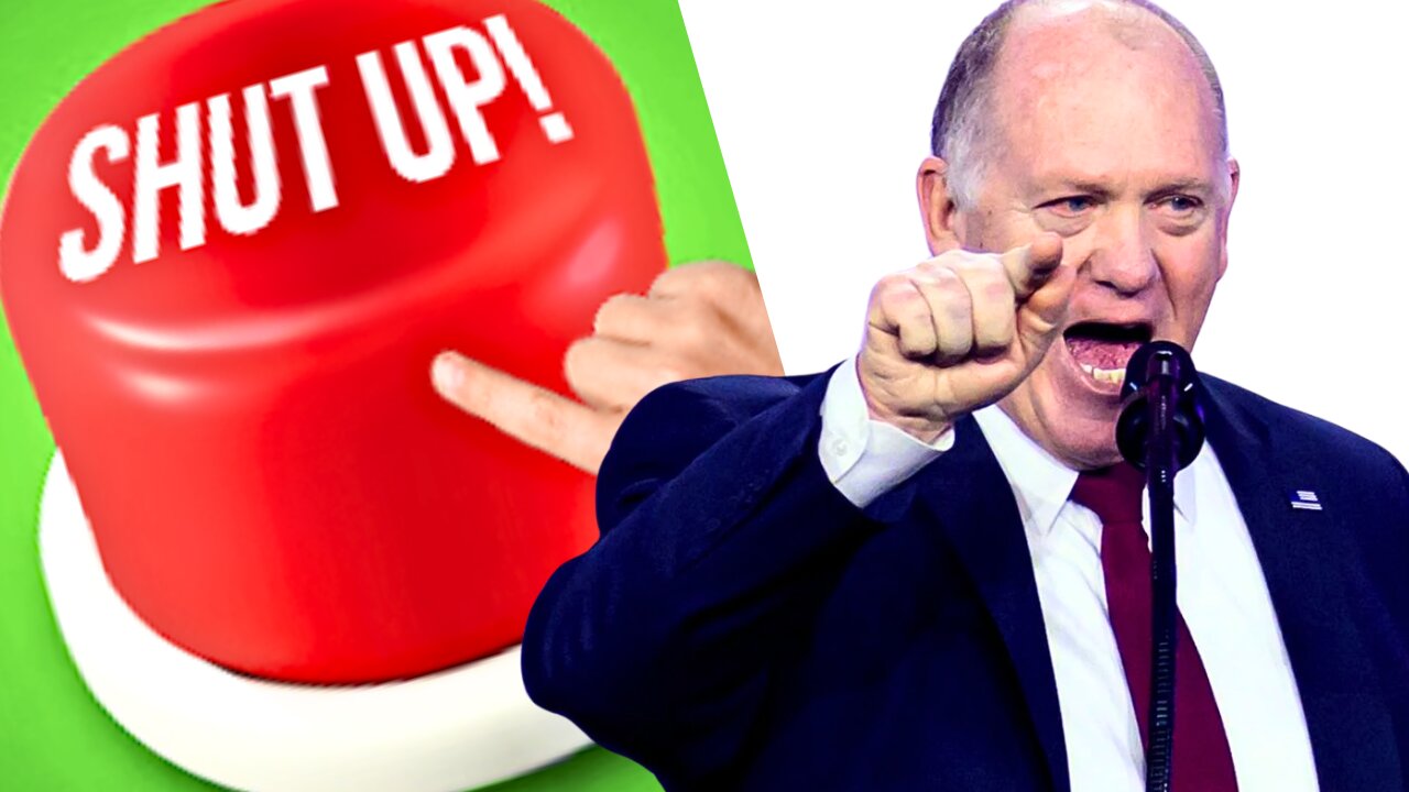 With ICE leaks,Tom Homan needs to SHUT UP and stay OFF TV!