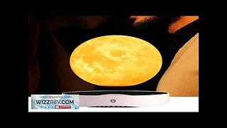 Levitating Luna Maglev Moon Lamp Night Light Mirror Base 3D Printing Moon Review