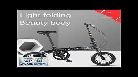 12 "bike Folding Mountain Bike Adult Male and Female Moped Teen Student Review