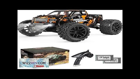 HAIBOXING 1:18 Scale RC Monster Truck 18859 36km/h Speed 4X4 Off Road Review