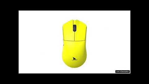 Darmoshark M3-4K Wireless Mouse Three Mode bluetooth+Wired+2.4G Wireless Gamer Mouse Review