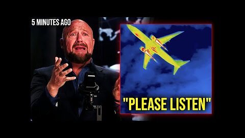 5 Mins Ago- Alex Jones LEAKED The Whole Secret About The 'Plane Crashes'...