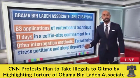 CNN Protests Plan to Take Illegals to Gitmo by Highlighting Torture of Obama Bin Laden Associate