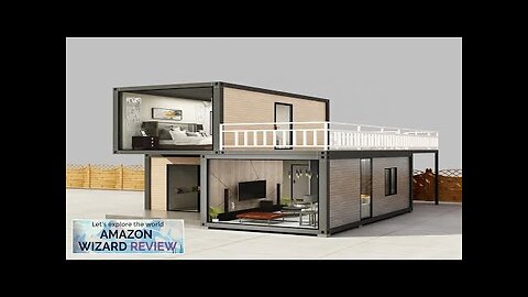 40ft Modern and Luxury Foldable House to Live in Portable and Foldable Review