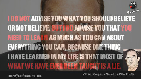 Bill Cooper Exposes Alex Jones