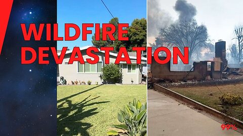 Nurse Flees L.A. Wildfires: Returns to Find Home in Ashes - Determined Rebuild!