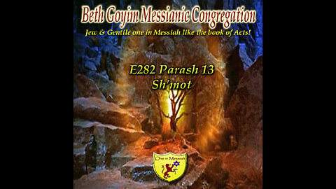 BGMCTV MESSIANIC LESSON E282 PARASH 013 SH'MOT 1:1-6:1