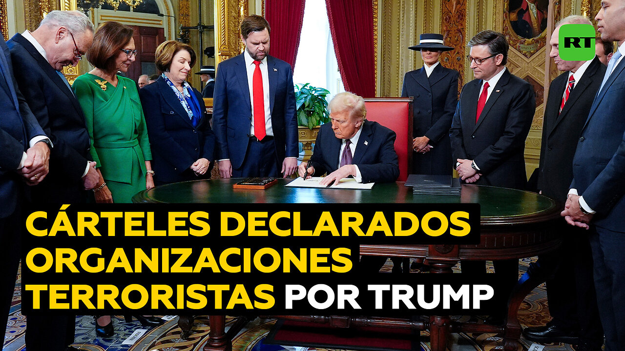 Trump designa a los cárteles como organizaciones terroristas extranjeras