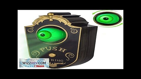 Halloween Decoration Halloween Doorbell Haunted Doorbell Animated Eyeball Halloween Decor Review