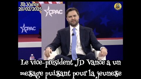 ● Le vice-président JD Vance a un message puissant pour la jeunesse.