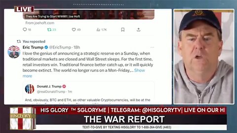 Pastor Dave Scarlett: The War Report! - 3/03/25