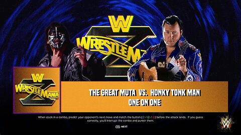 WWE 2k24 Great Muta vs Honky Tonk Man