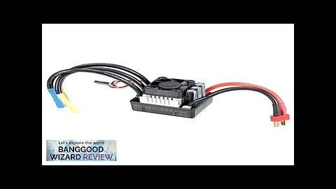 Racerstar 120A ESC Brushless Waterproof Sensorless 1/8 RC Car Part Review