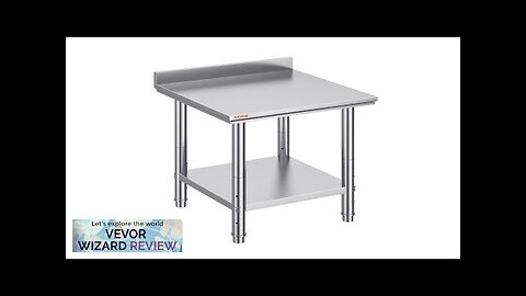 24" X 24" Commercial Stainless Steel Work Table Bench Prep Kitchen Restaurant Review