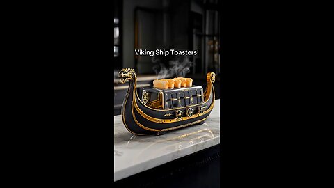 I need a viking ship toaster immediately! 🤯🤯 #vikings #kitchengadgets #interiordesign