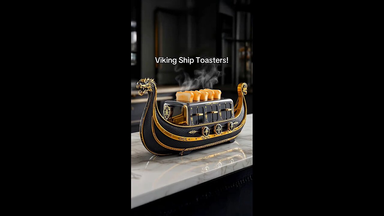 I need a viking ship toaster immediately! 🤯🤯 #vikings #kitchengadgets #interiordesign