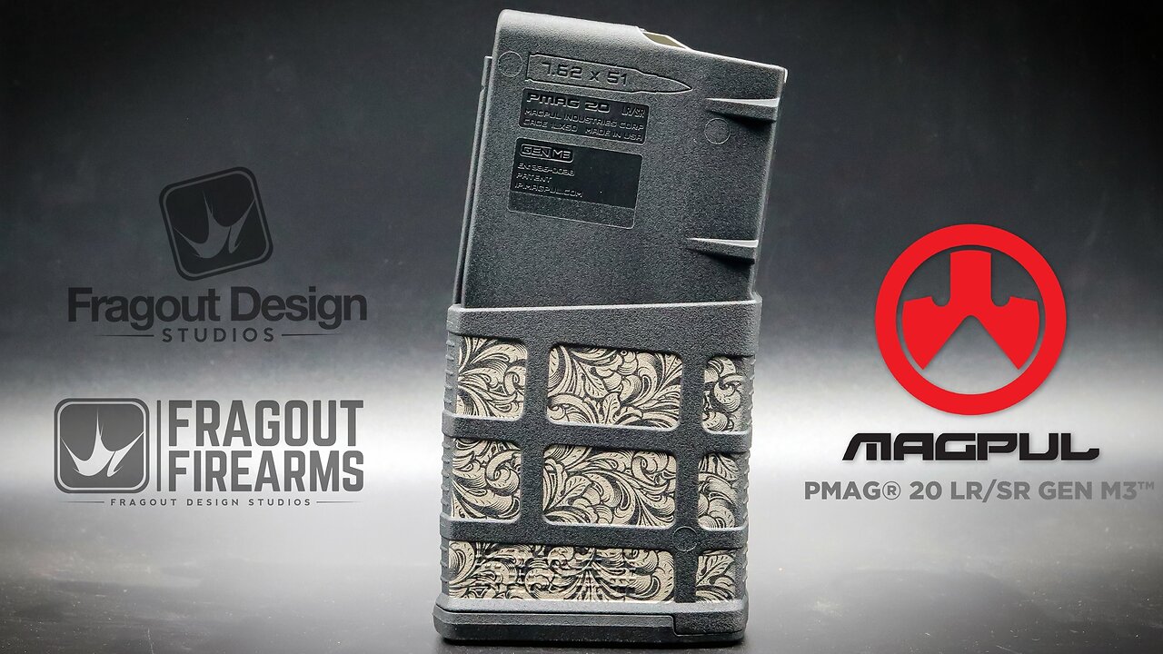 Laser Engraved Magpul PMAG