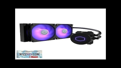 CoolerMaster MasterLiquid ML240L RGB V2 Close-Loop AIO CPU Liquid Cooler Gen3 Dual Review