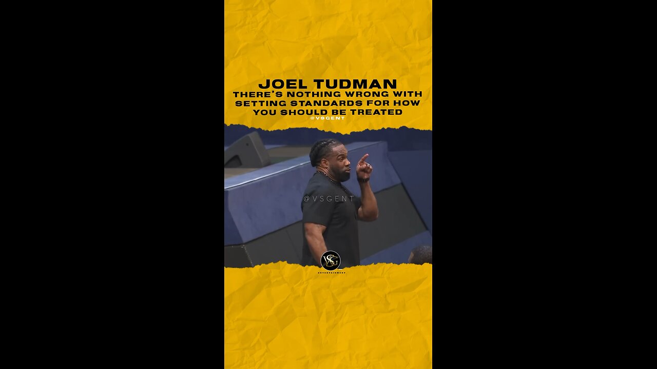 @joeltudman There’s nothing wrong with setting standards for how you should be treated