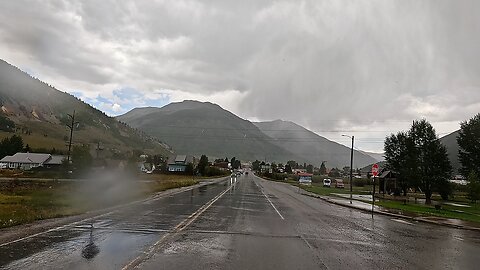 Driving Thru Silverton Colorado