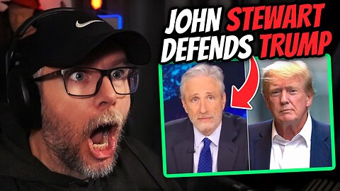 JOHN STEWART ACTUALLY DEFENDS DONALD TRUMP