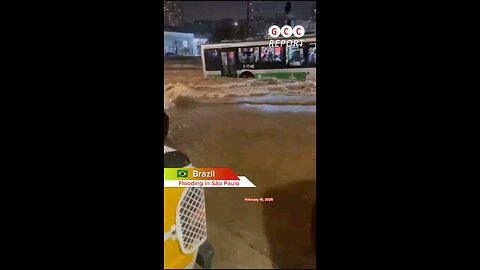 #Brazil #SãoPaulo #Flooding #Rain #Weather #Climate #destruction #anomaly #climatecrisis