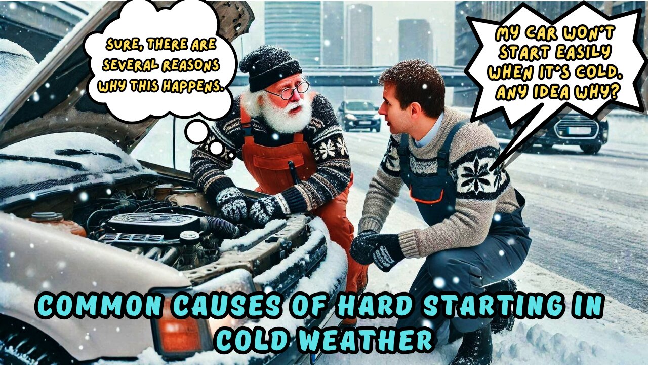 COMMON CAUSES OF HARD STARTING IN COLD WEATHER