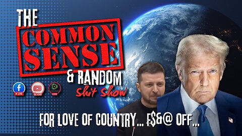 The Common Sense and Random Shit, Show.. (Gangsta Trump)