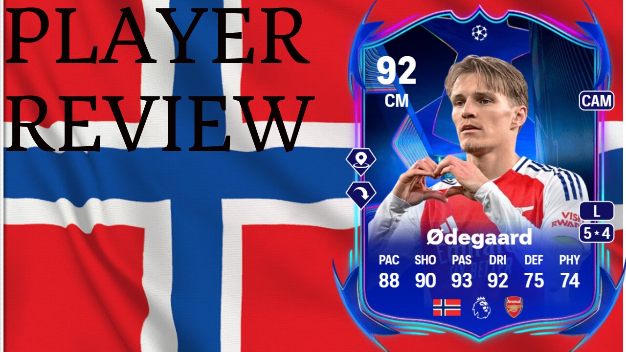 92 RTTF Odegaard Player Review! FC 25