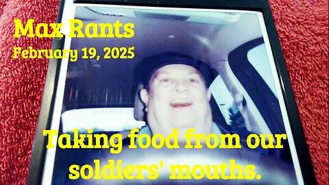 ROBBING FOOD FROM OUR MILITARY MEN AND WOMEN! WHERE IS PETE HEGSETH?