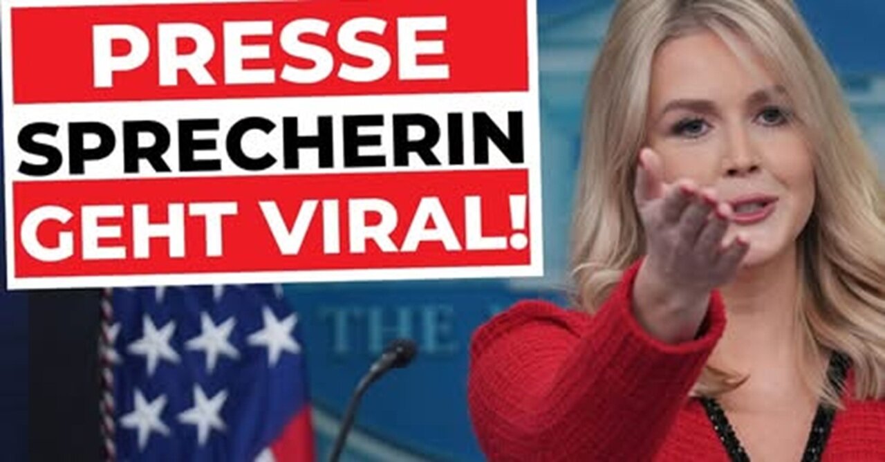 "WOKE IST TOT" - Karoline Leavitt geht VIRAL mit ANSAGE zu DEI und Richard Grenell gibt CDU TIPP!