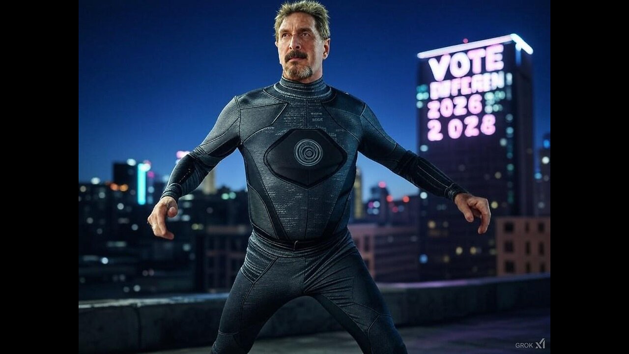 John McAfee Vote Different 2016 Campaign Ads