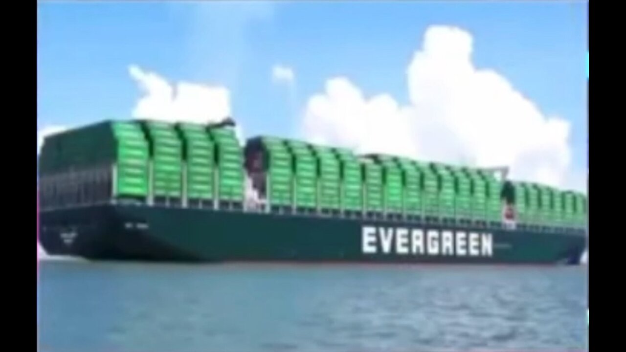 What ever happened to the EVERGREEN ship in 2021??