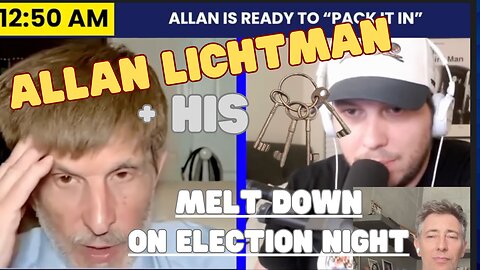 Allan Lichtman + His "Keys" Get MELTED DOWN on Election Night