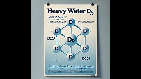 Heavy water 💧