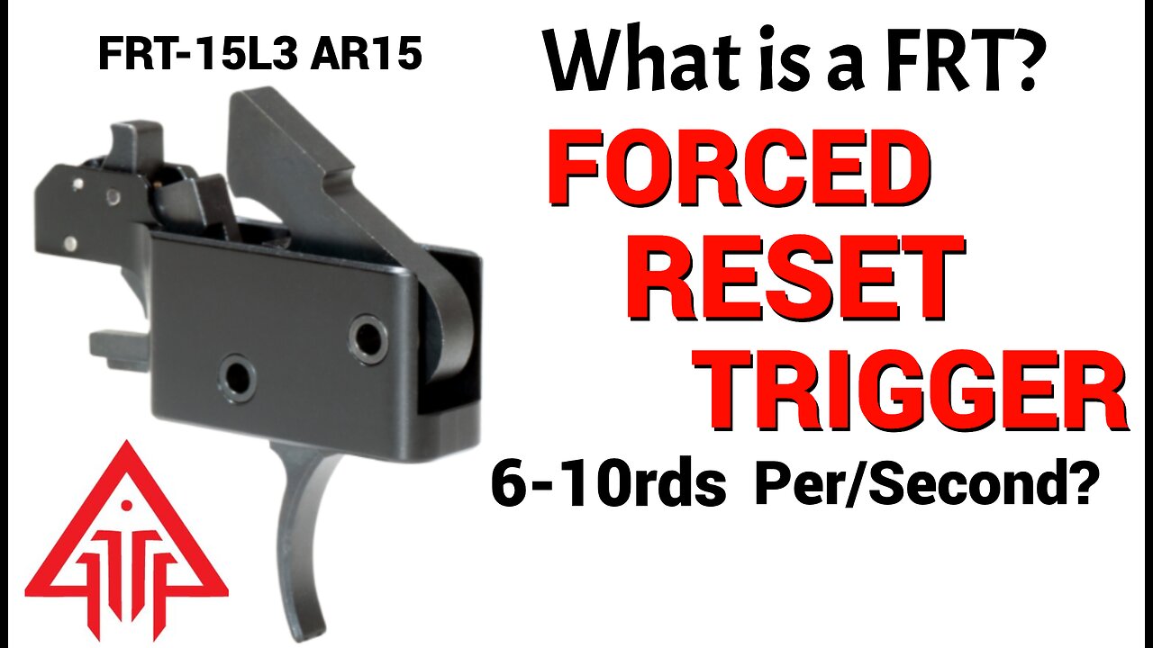 DeltaTeamTactical FRT-15L3 AR15 - What is a FRT or Forced Reset Trigger?