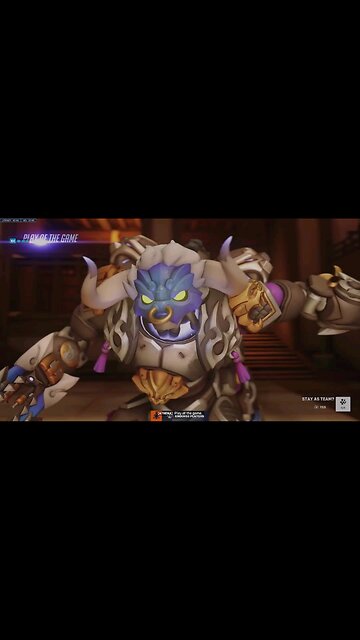 Is Orisa a HORSE or a BULL? Don't know but she is a BEAST