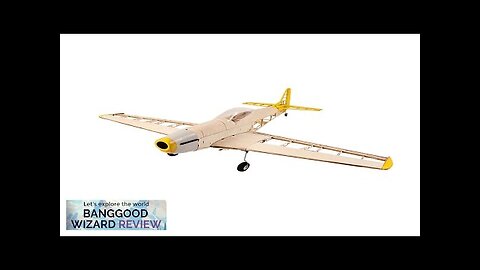 JWRC P-51 Mustang 1010mm Wingspan Balsa Wood RC Airplane Warbird KIT Review