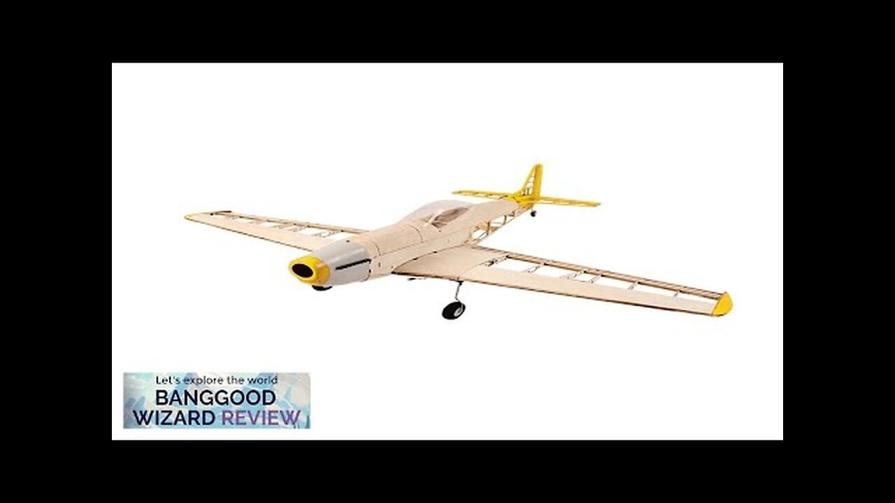 JWRC P-51 Mustang 1010mm Wingspan Balsa Wood RC Airplane Warbird KIT Review